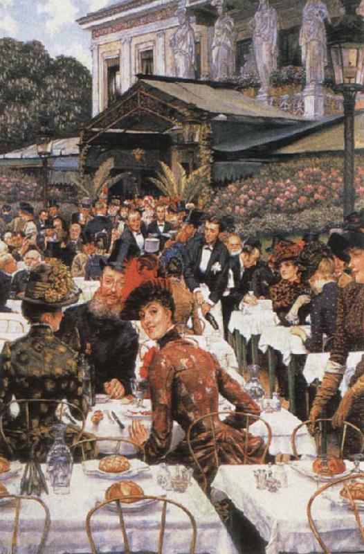 James Tissot The painters and their Waves oil painting picture